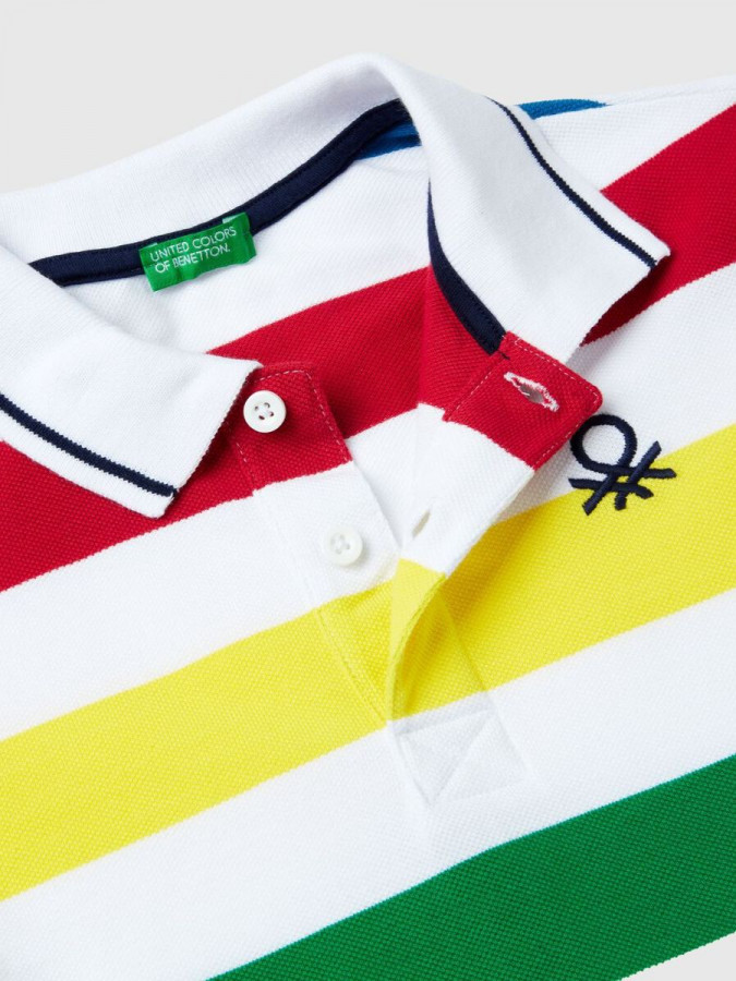 Benetton polo majica za dečake piquet 100% pamuk 