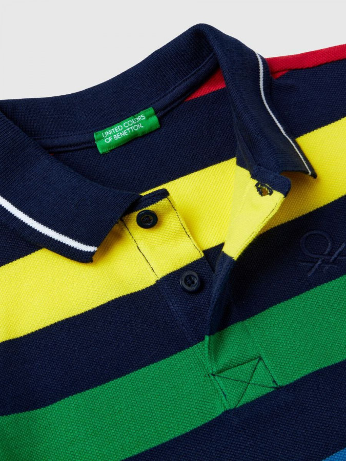 Benetton polo majica za dečake piquet 100% pamuk 