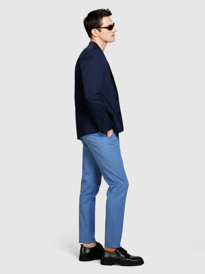 Sisley muške pantalone chino slim fit 