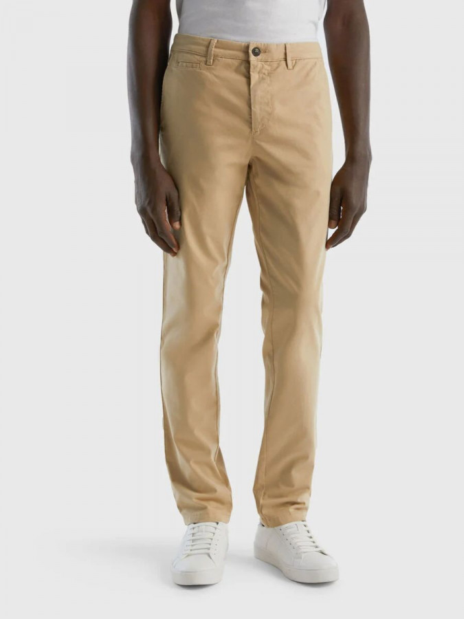 Benetton muške pantalone chino slim fit 