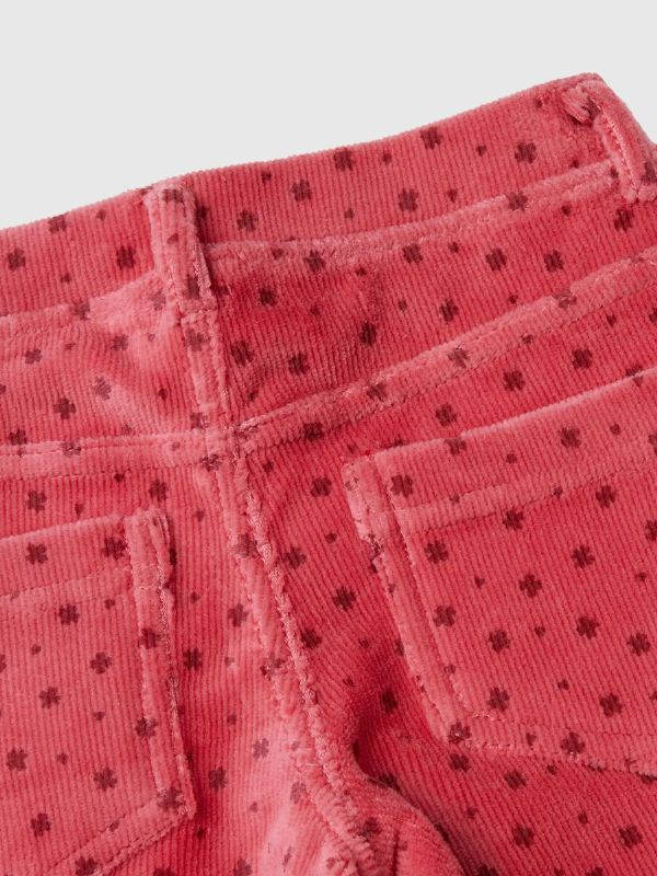 Benetton slim fit pantalone od somota za devojčice 