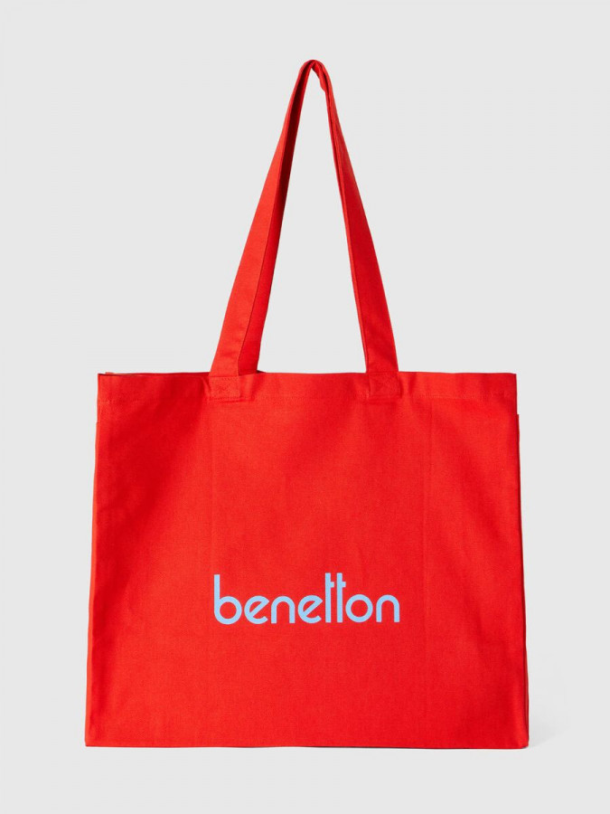 Benetton tote bag od čistog pamuka 65*38*20 cm 