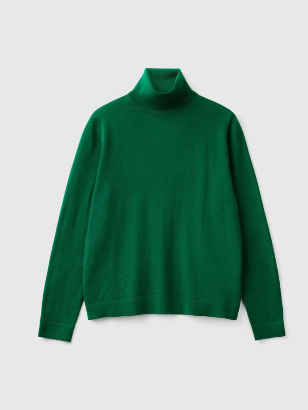 Benetton ženska rolka, 100% merino vuna 