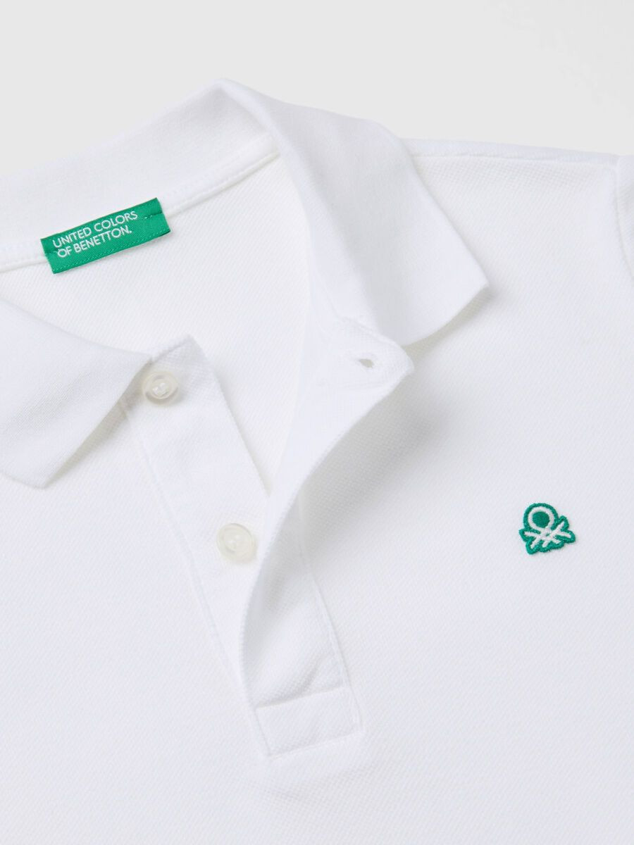 Benetton polo majica za dečake slim fit 100% bio pamuk 