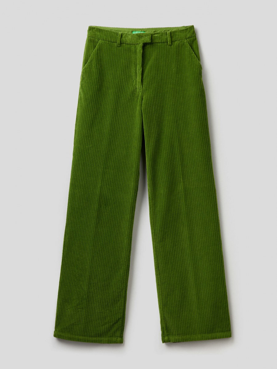 Benetton ženske somot pantalone 