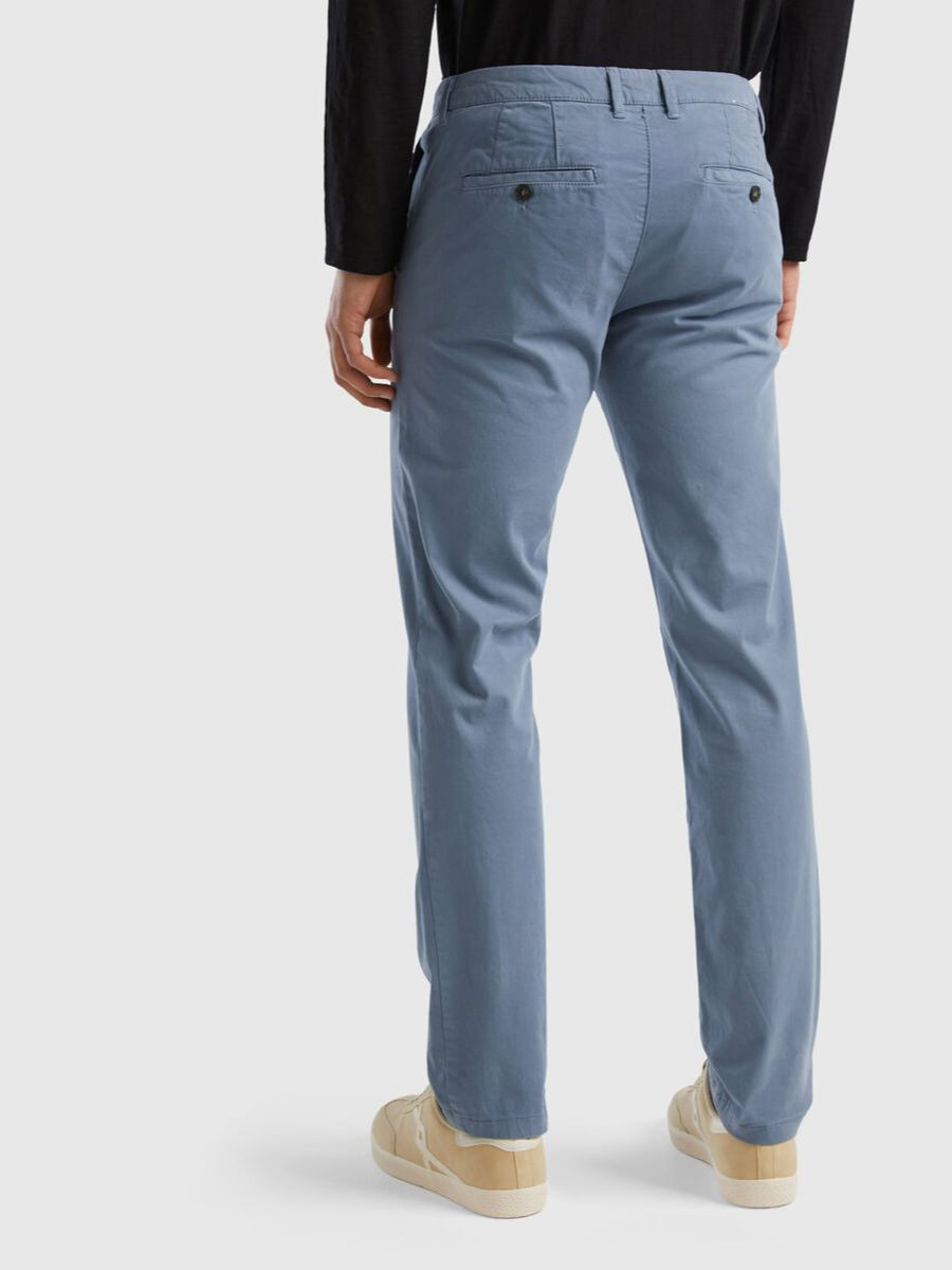 Benetton muške pantalone chino slim fit 